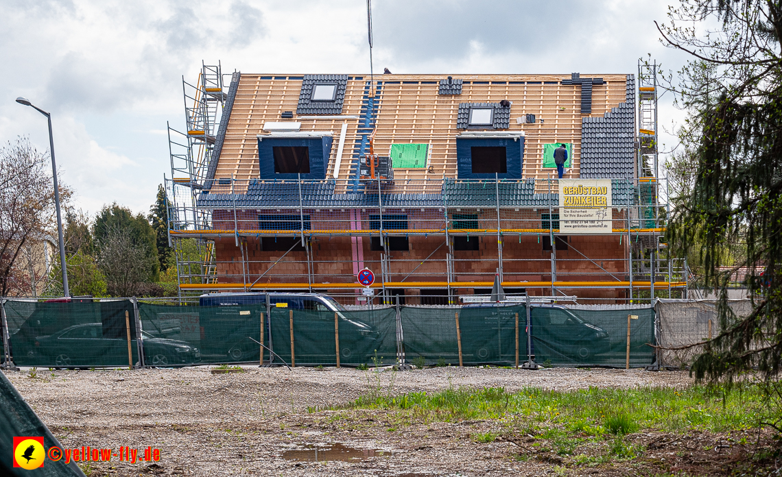 26.04.2023 - Burgfotos von der Baustell Niederalmstraße 16 in Neuperlach